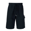 C.P. Company Light Fleece Utility Shorts Total Eclipse