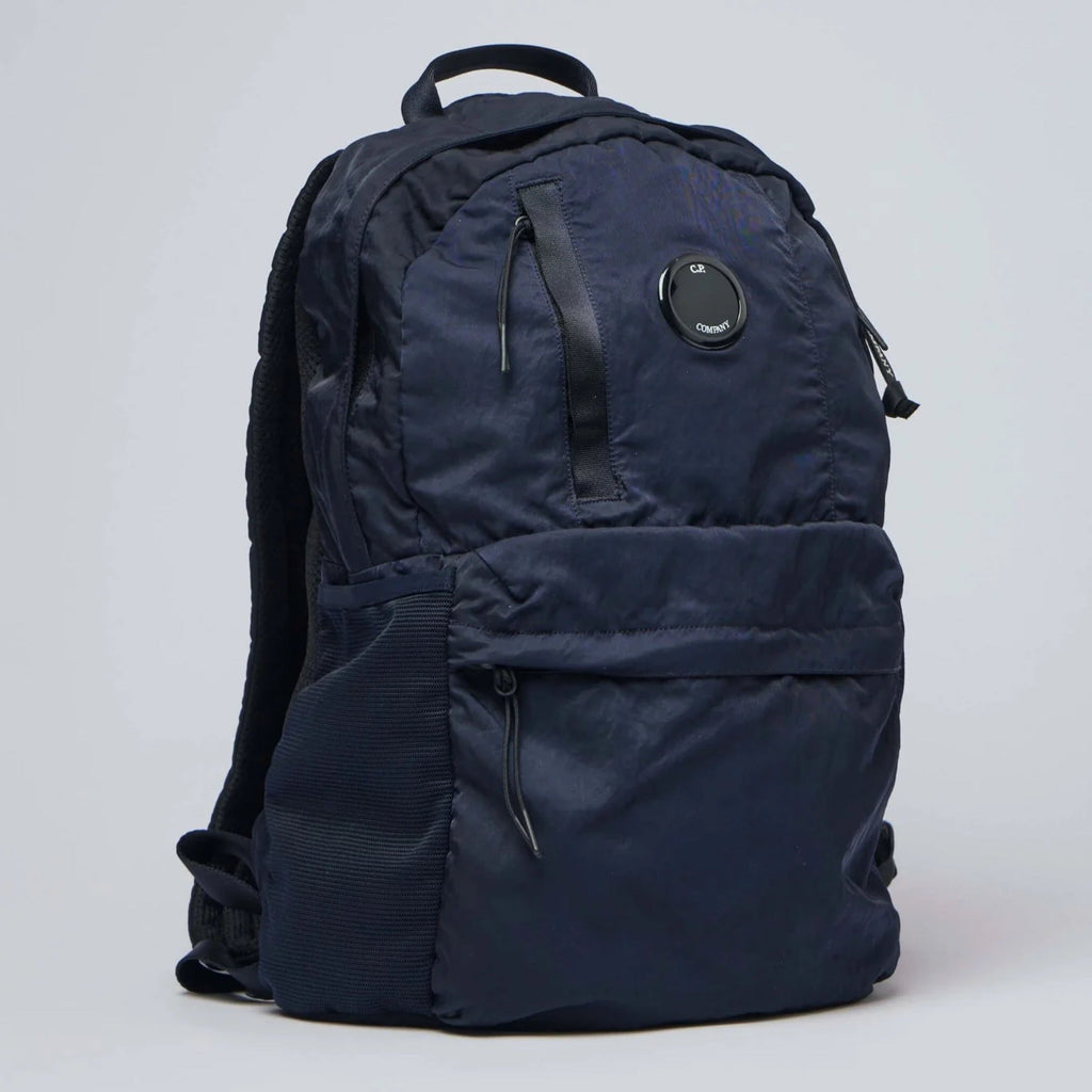 Cp Company Nylon B Lens Backpack In Navy