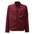 Cp Company 095A Chrome Lens Overshirt In Potent Purple