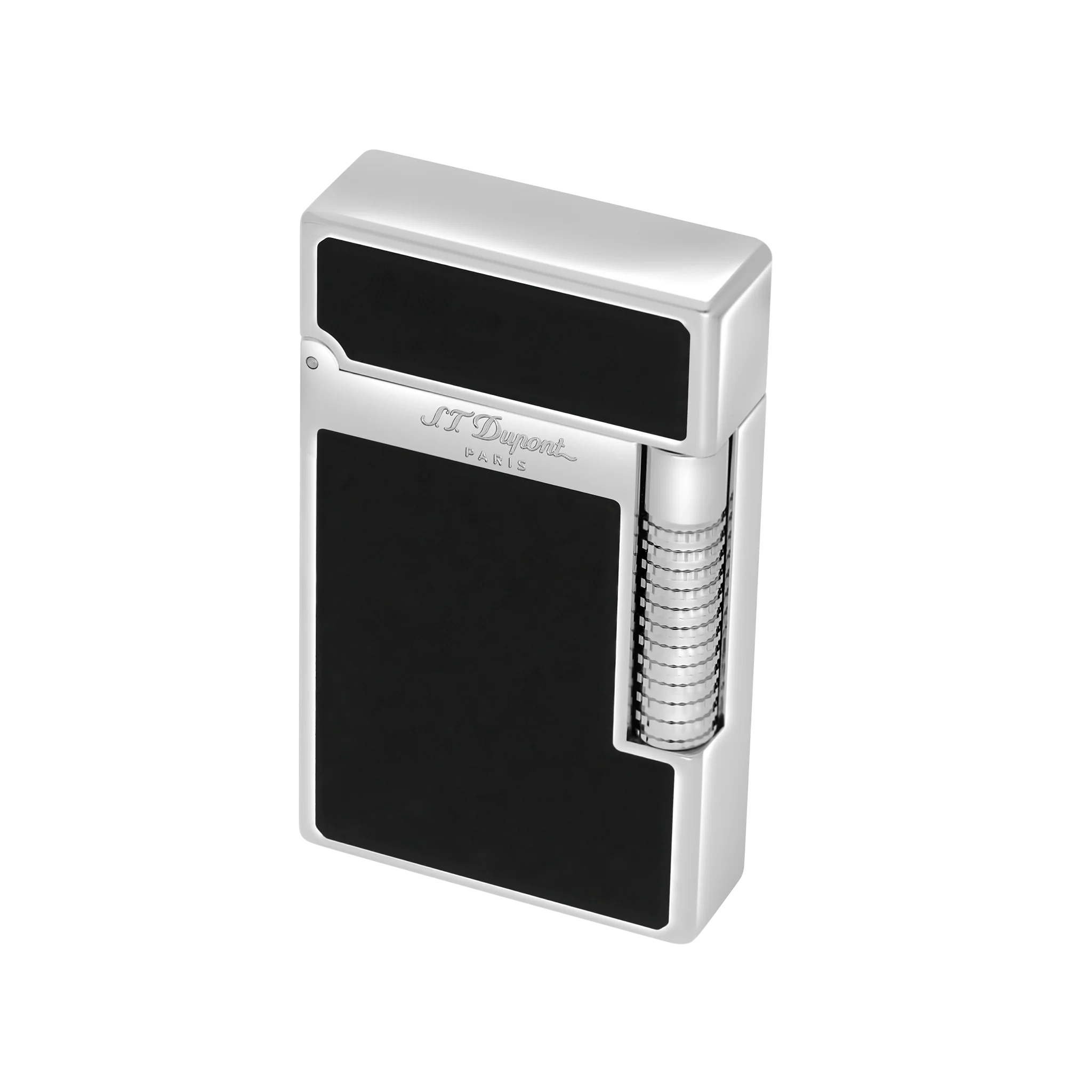 S.T. DUPONT LE GRAND Natural Lacquer Black Lighter/Briquet C23010