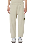 Stone Island Cotton Jogging Botttoms In Stucco