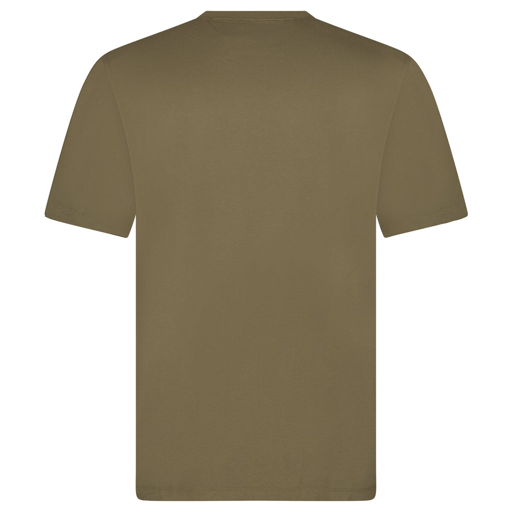 Cp Company 029A 30/1 Stamp T-Shirt In Ivy Green