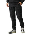 Cp Company 231A Satin Stretch Lens Cargo Pants In Black
