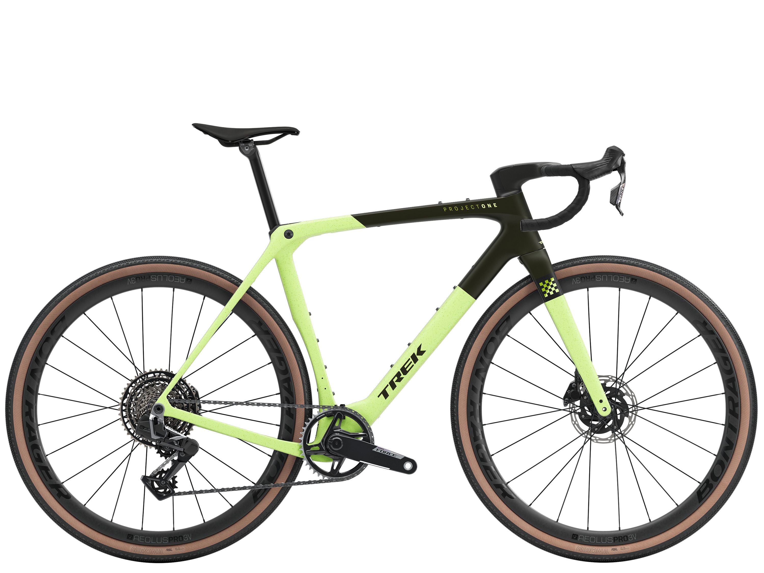 Checkmate SLR 7 AXS L Olive Drab/Glowstick