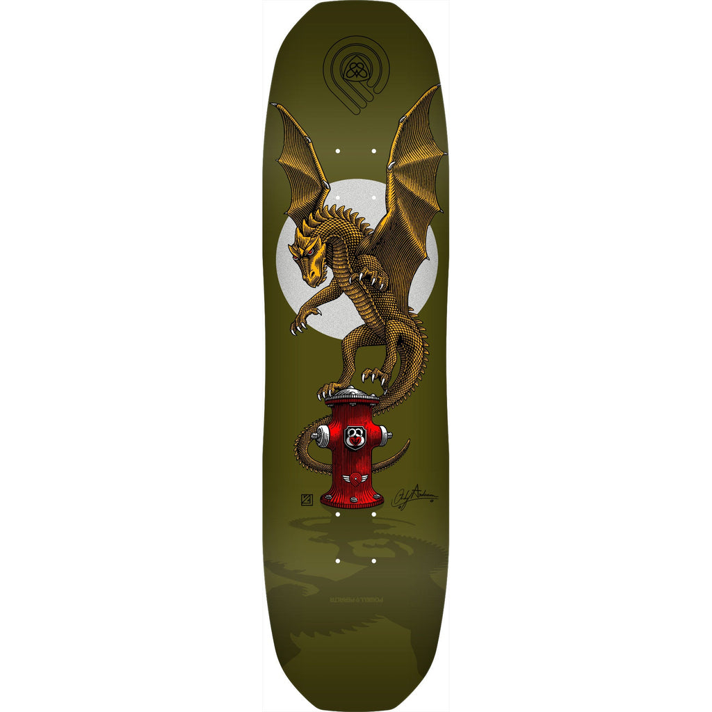 Powell Peralta Skateboard Deck Andy Anderson Hydrant Maple 8.4" x 32.03"