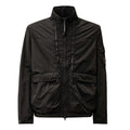 Cp Company Chrome-R Utility Lens Jacket In Black