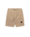Cp Company 268A 50 Fili Stretch Utility Shorts In Cobblestone