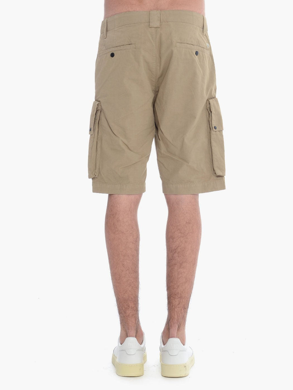 Cp Company 315A Multi Pocket Lens Cargo Shorts In Tree House