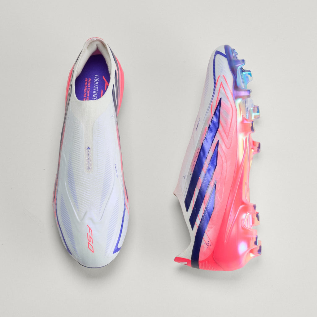 adidas F50 HYPERFAST ELITE LACELESS FIRM GROUND CLEATS