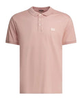 Cp Company 70/2 Mercerised Cotton Polo Shirt In Misty Rose