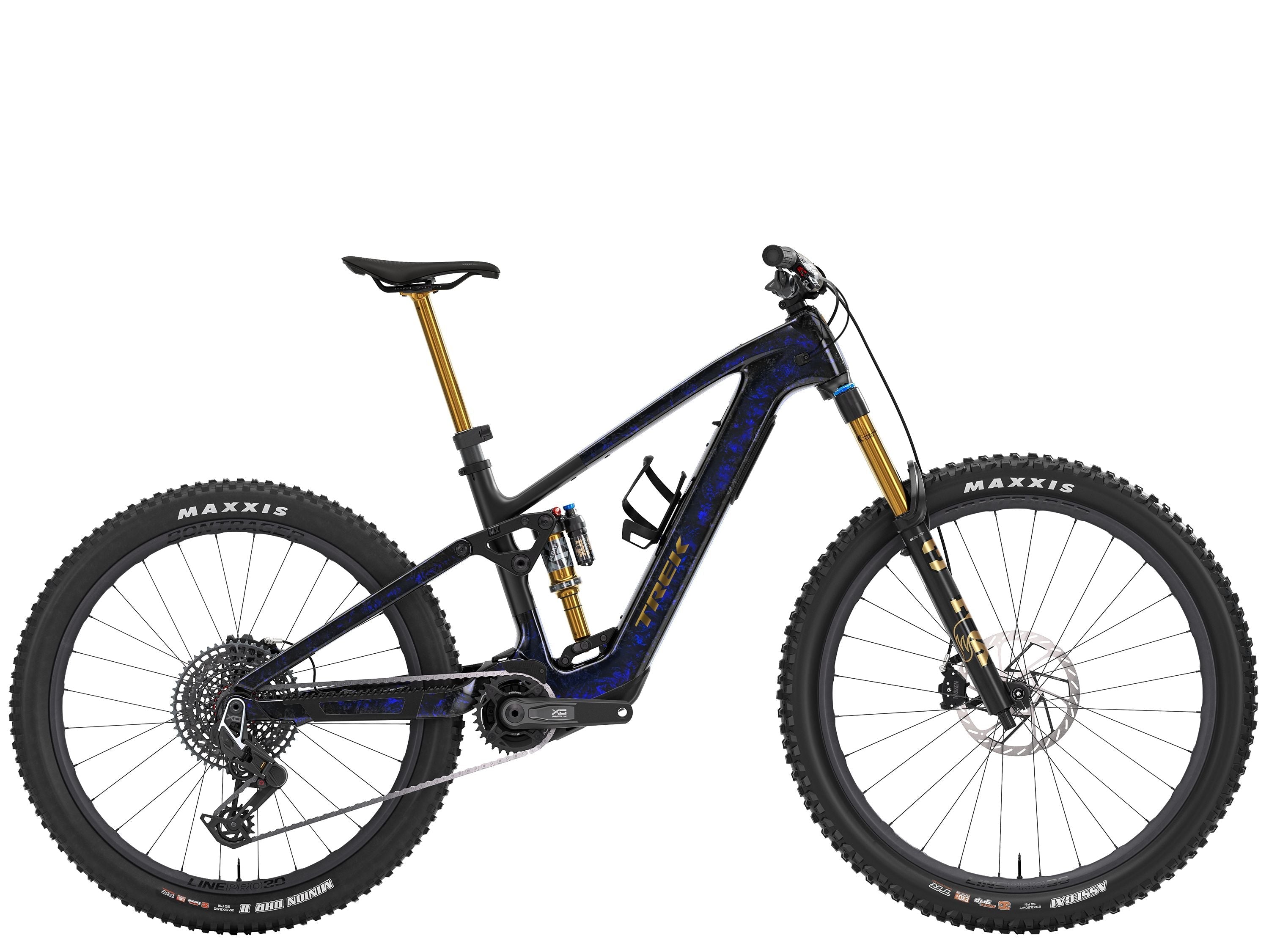 FUEL+ MX 9.9X0AXS US M Gloss Navy Smoke/Matte Trek Black