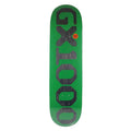 GX1000 Skateboard Deck OG Logo Green/Black 8.125" x 31.75"