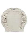 Stone Island Embroidered Logo Cotton Sweatshirt in Stucco