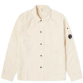 Cp Company Ottoman Workwear Shirt In Pistachio Shell