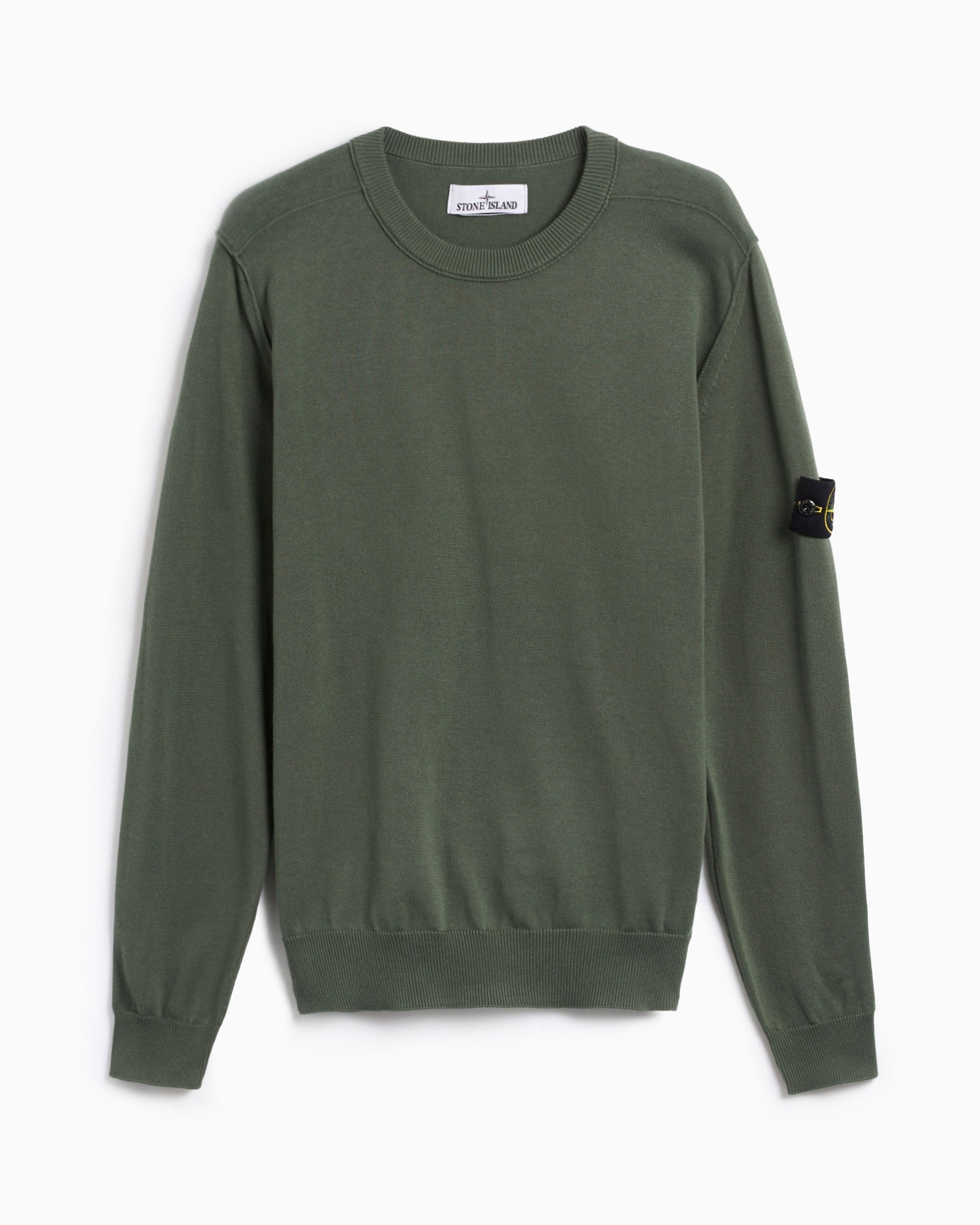 Stone Island Light Knit In Khaki