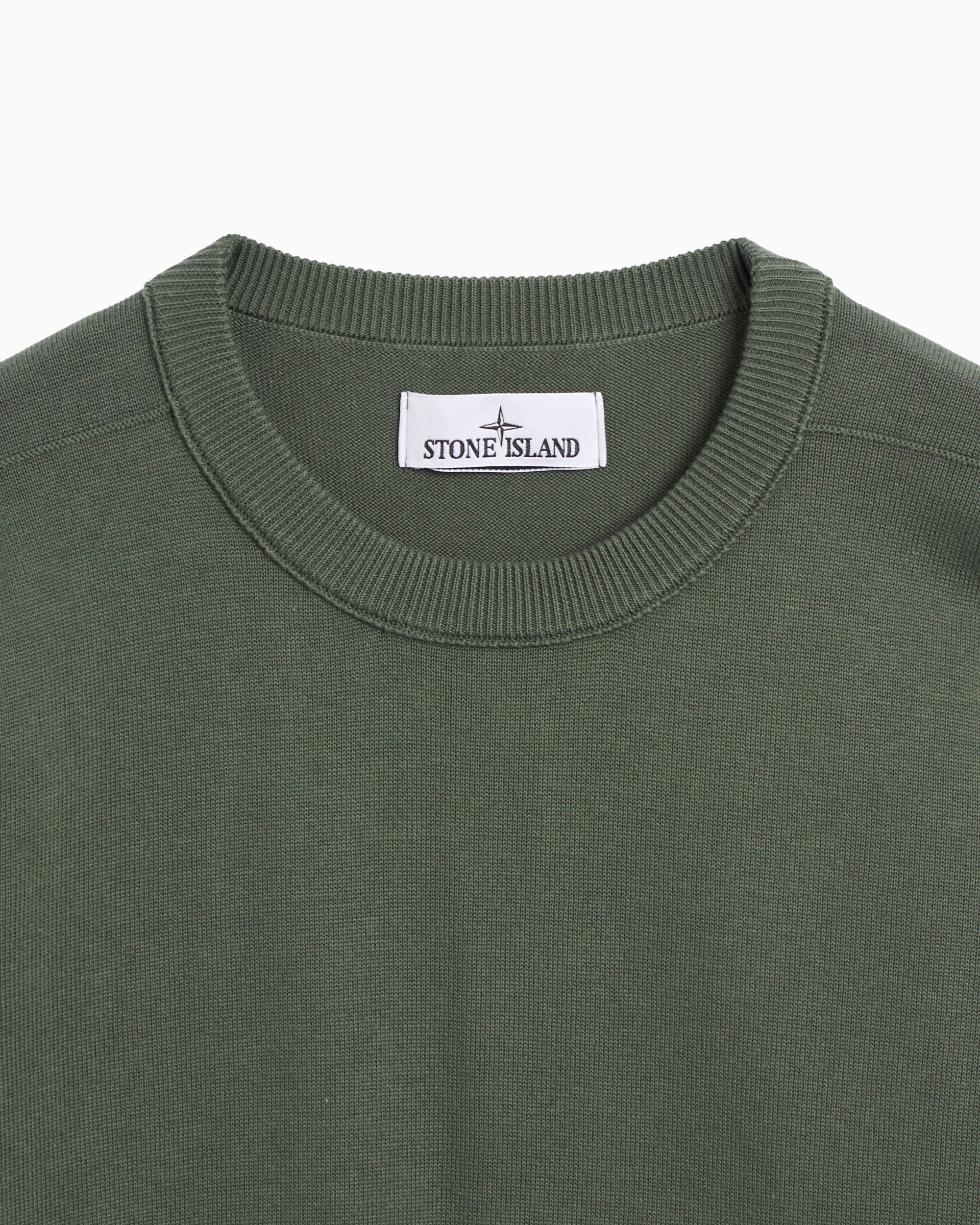 Stone Island Light Knit In Khaki
