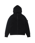 Stone Island Ghost Cashmere Wool Cardigan In Black