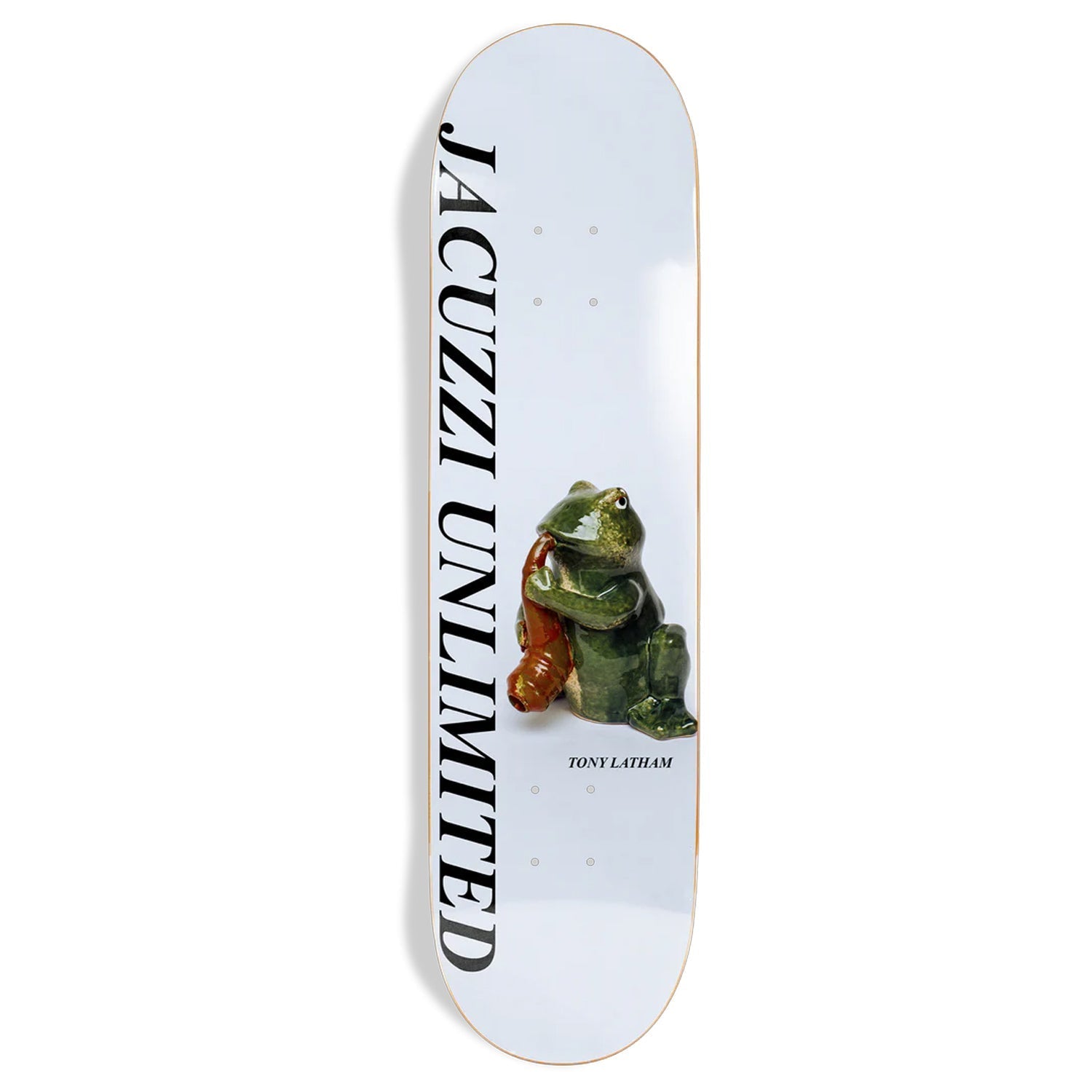 Jacuzzi Skateboard Deck Tony Latham Frog 8.5" x 32.2"