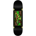 Krooked Skateboard Deck Kamo Wheel Wells Black 8.25" x 32"
