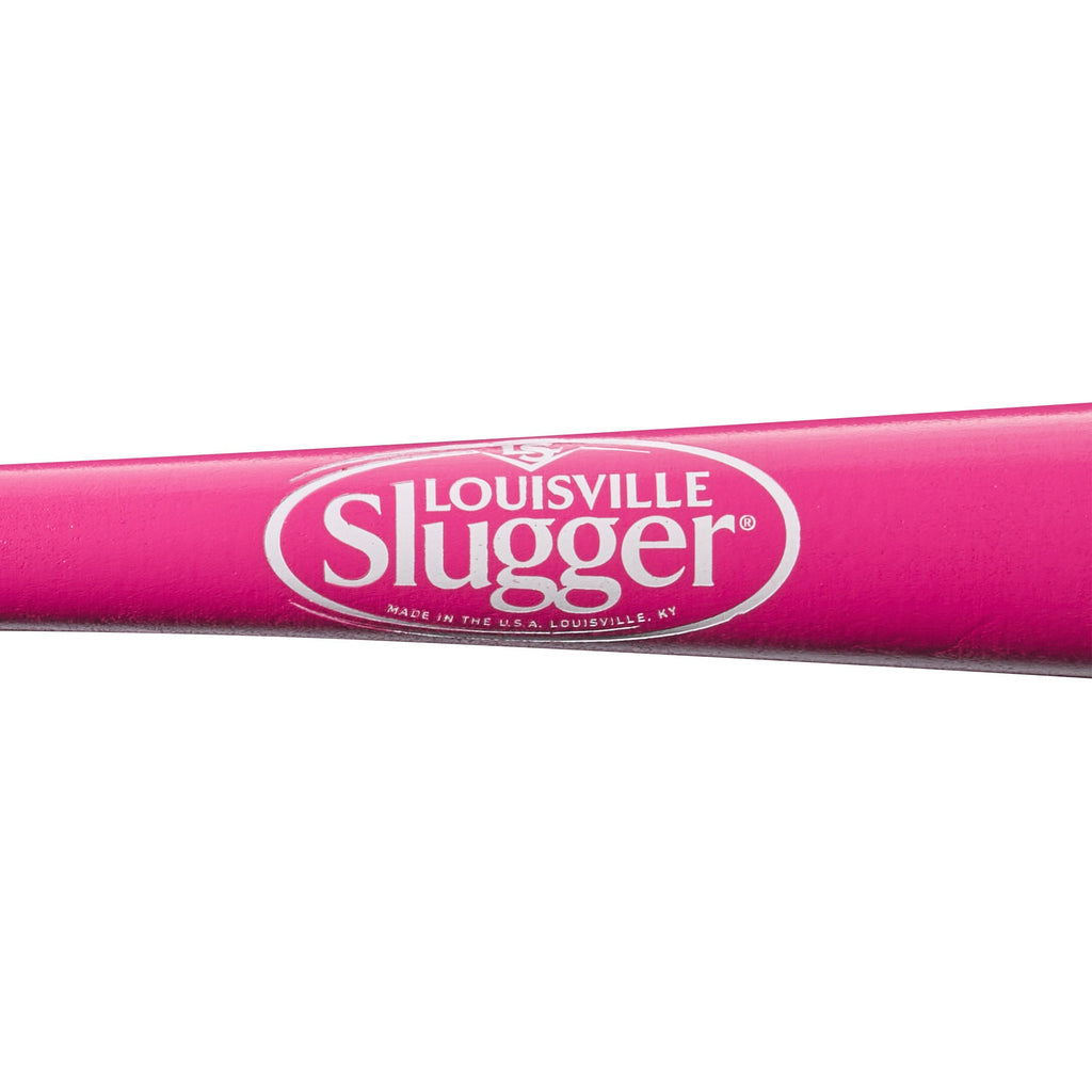 Louisville Slugger Genuine Mix Pink Baseball Bat - Wood Bat - Balanced
