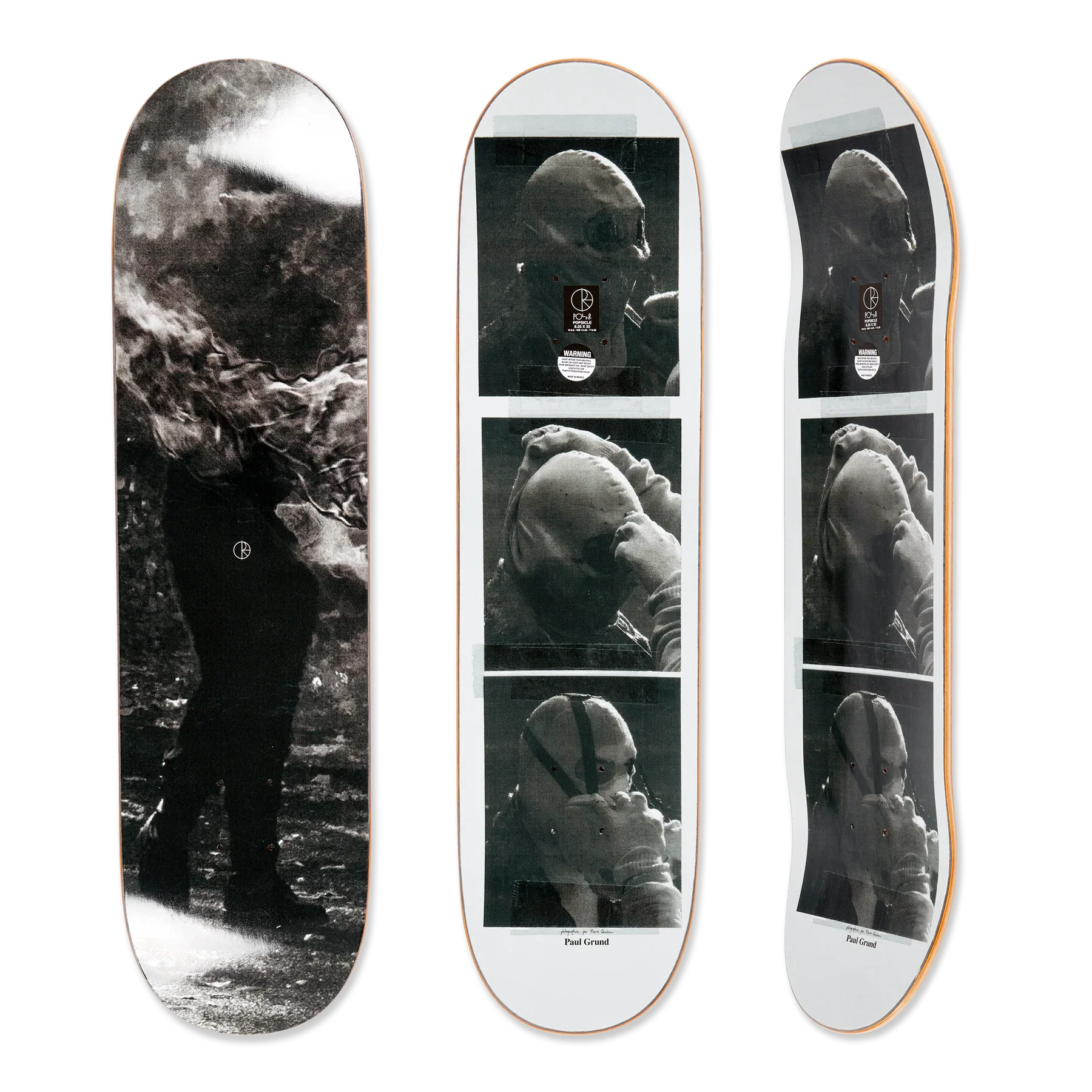 Polar Paul Grund Stuntman B Skateboard Deck - 8.25"