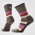Smartwool - Women's Everyday Multi-Stripe Crew Socks - Taupe