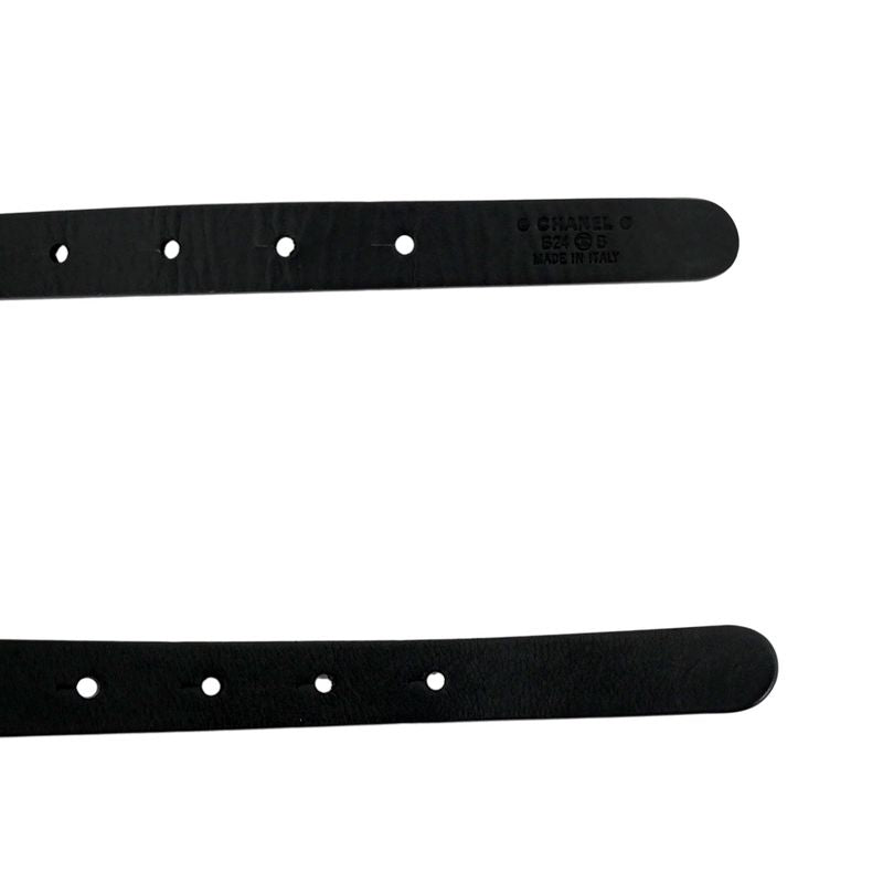 Chanel Chain Belt Black Gdhardware Aaa436 Coco Mark 70 28
