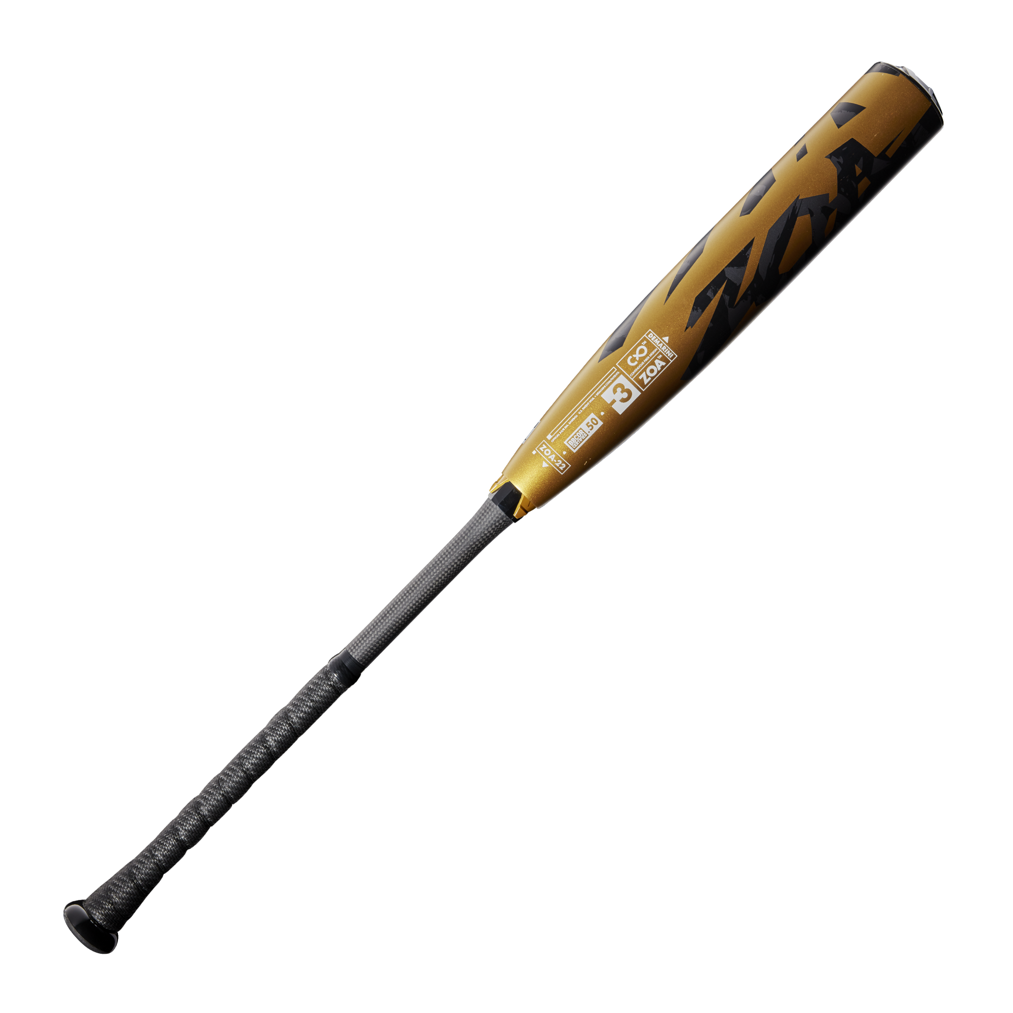 DEMARINI 2022 ZOA (-3) BBCOR BASEBALL BAT