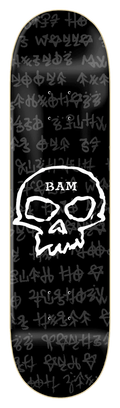 Zero Bam Strigoi Skull Skateboard Deck -  8.5″