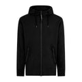 [C.P. Company] Diagonal Raised Fleece Full Zip Goggled Hoodie in Black