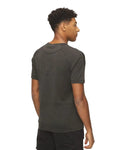 CP Company Re-Colour Mako Cotton Small Logo / Back Logo T-Shirt in Black