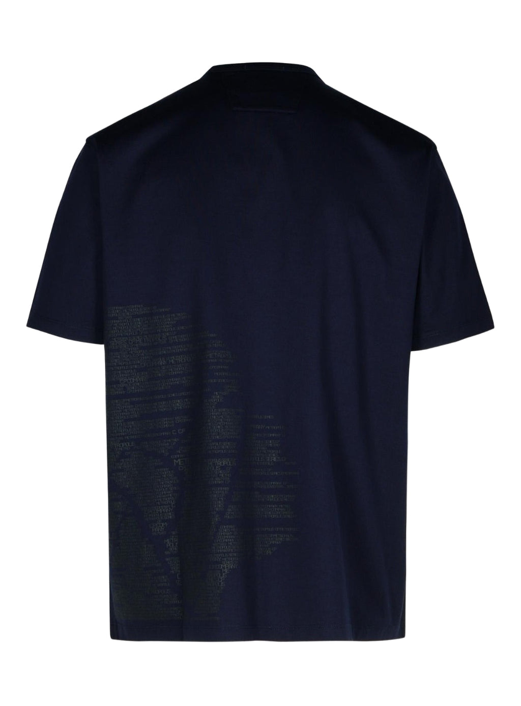 Cp Company 050A Metropolis Graphic Logo T-Shirt In Sky Captain