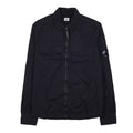 Cp Company Taylon L Chrome Lens Full Zip Shirt Black