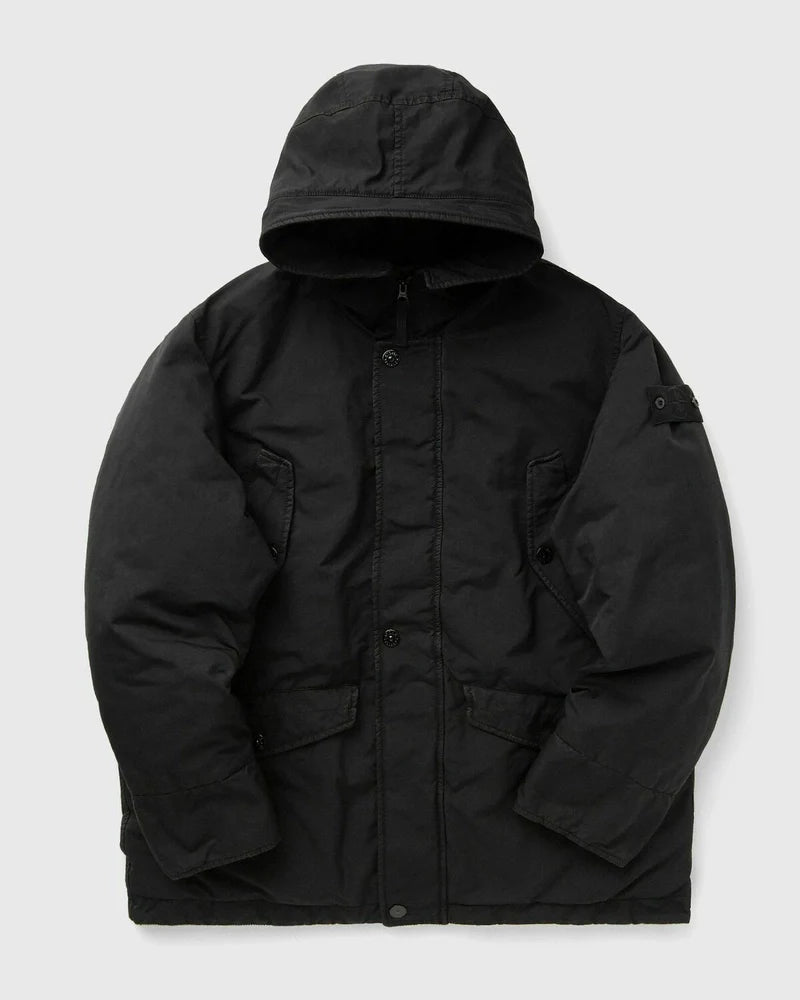 Stone Island David-Tc Ghost Parka In Black