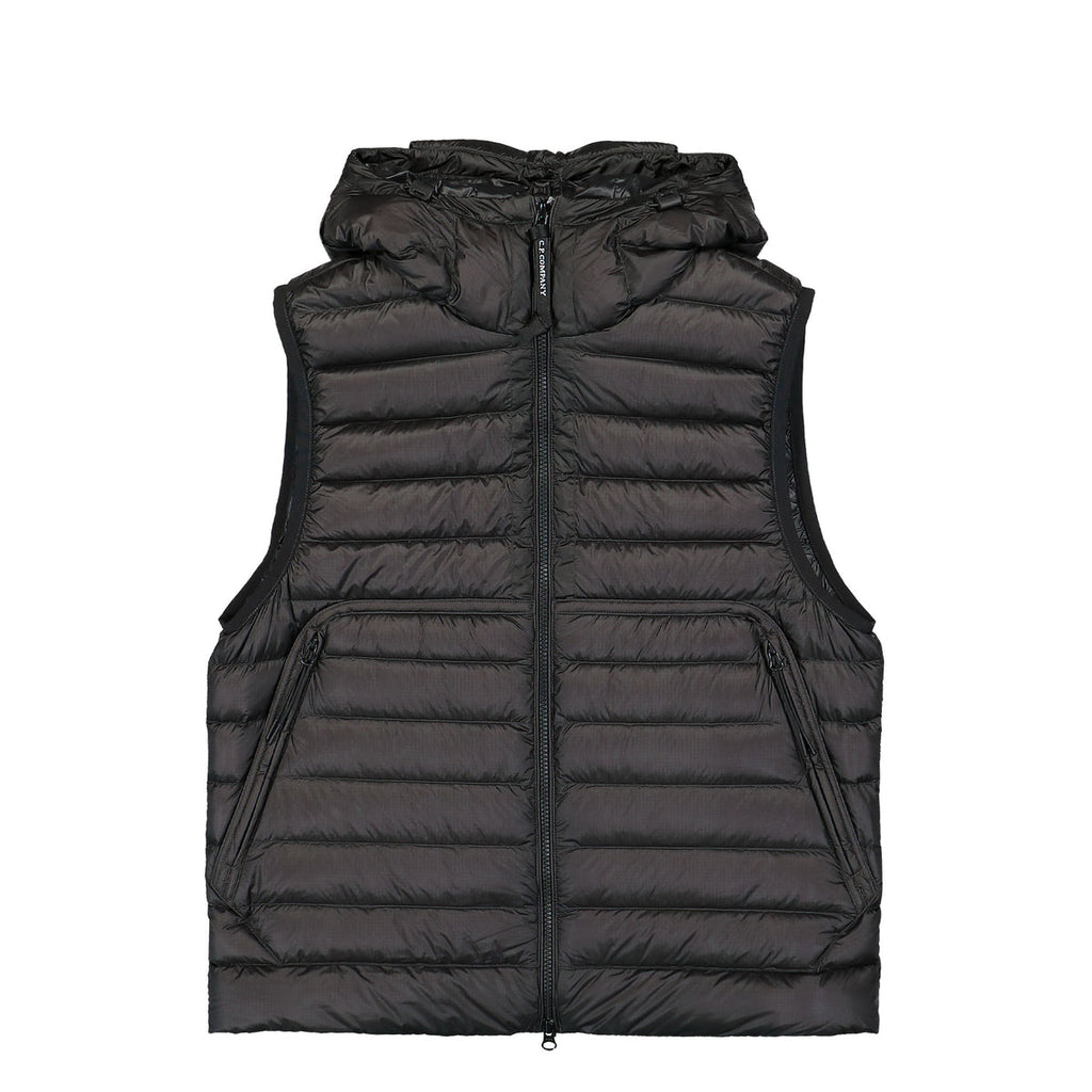 Cp Company D.D Shell Down Gilet In Black