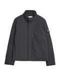 Stone Island Micro Twill Down Jacket In Black