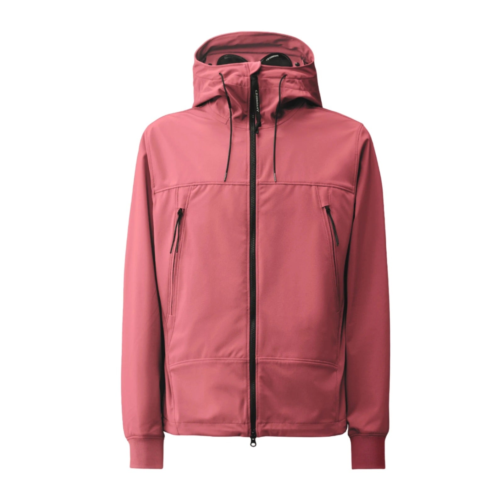 Cp Company S/S Goggle Soft Shell In Red Bud