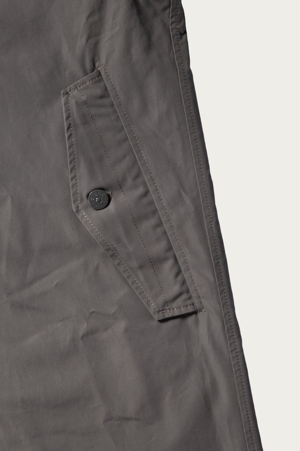 Stone Island Long Hooded Parka With Sheepskin Hood In Grey