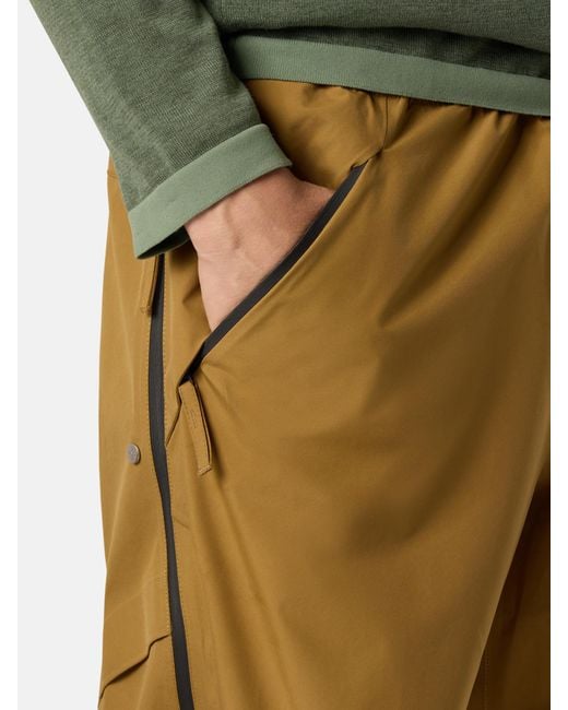 Stone Island Stellina Gore-Tex Pants In Tan
