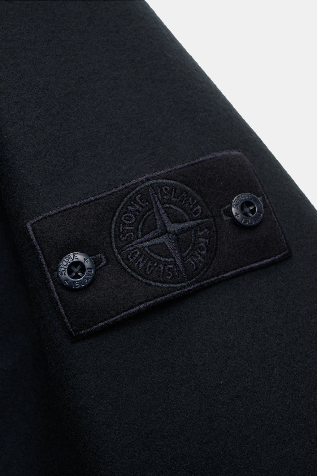 Stone Island Performance Flannel Ghost Piece In Navy