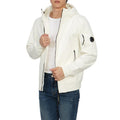 Cp Company Shell-R A/W Lens Jacket In White