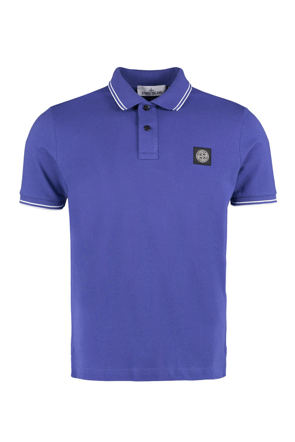 Stone Island Slim Fit Polo Shirt In Blue