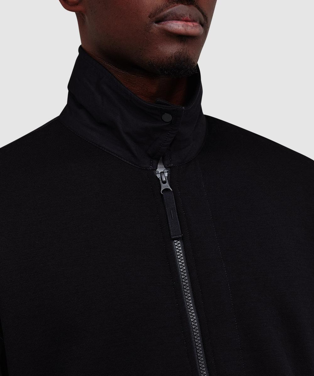 Stone Island Flanelle Ghost Jacket In Black