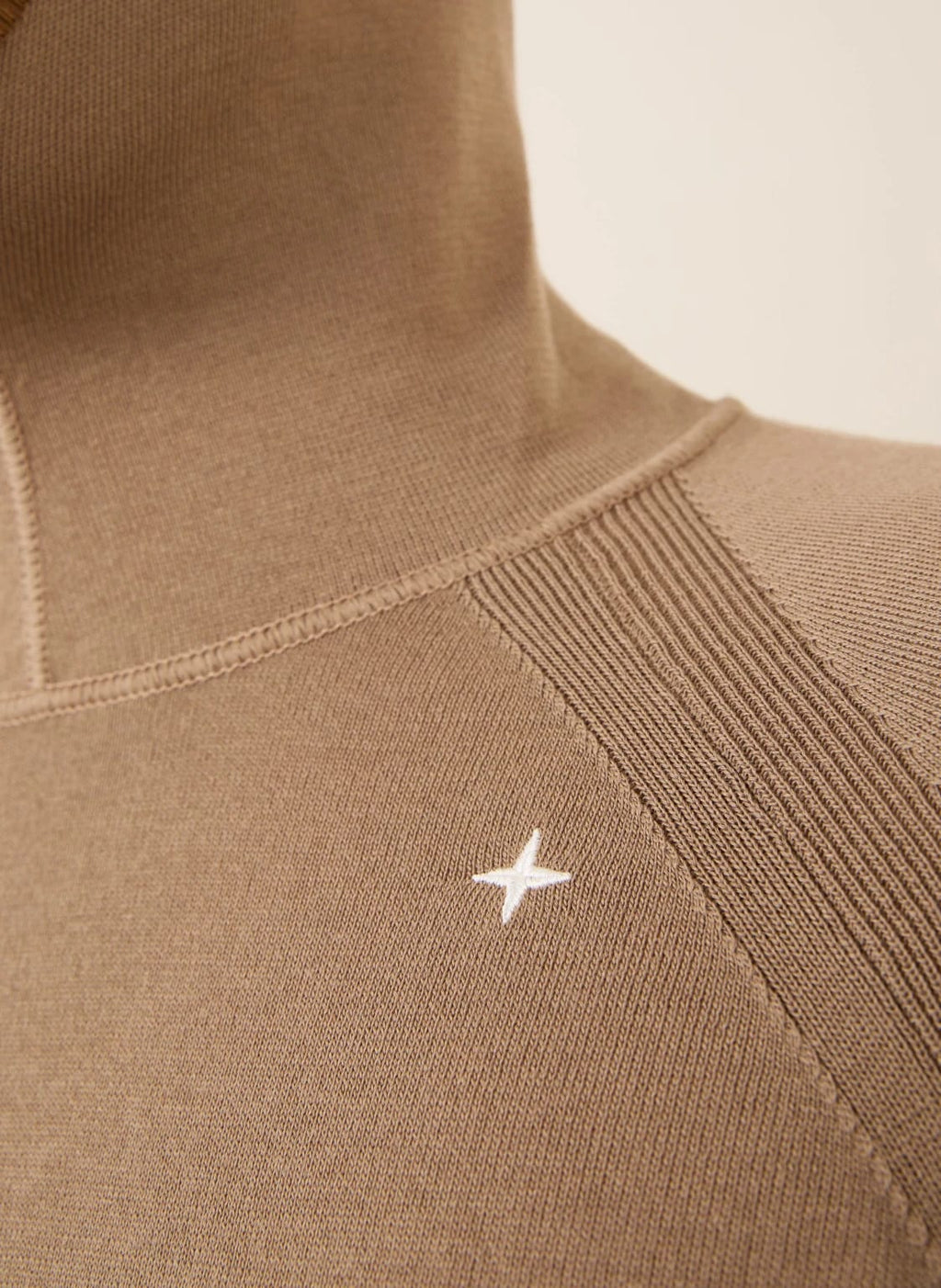 Stone Island Stellina Primaloft Bio Recycled Wool Hoodie In Tan