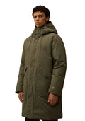 Cp Company Loose Fit Micro-M Down Parka In Grape Leaf