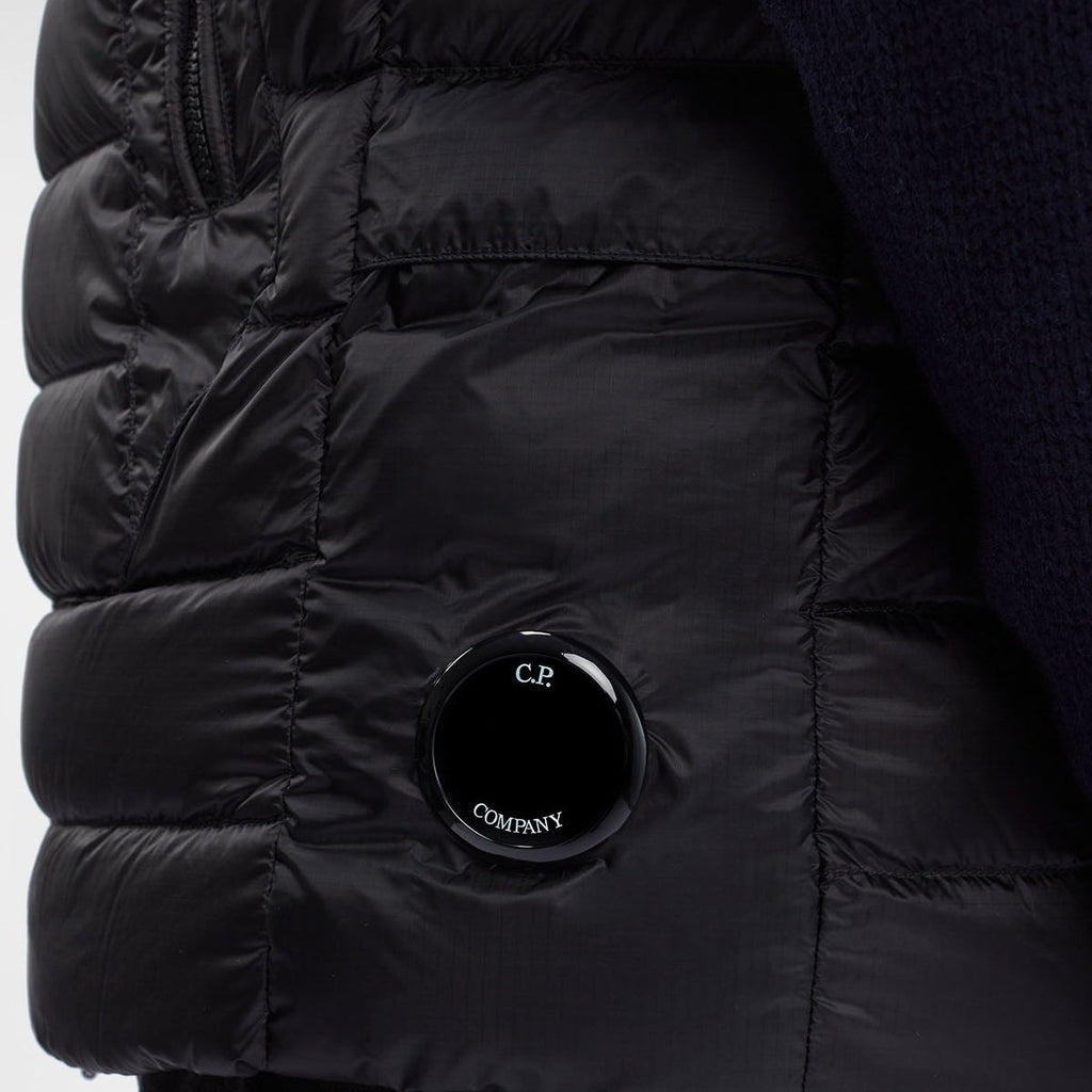 Cp Company D.D Lightweight Shell Gilet In Black