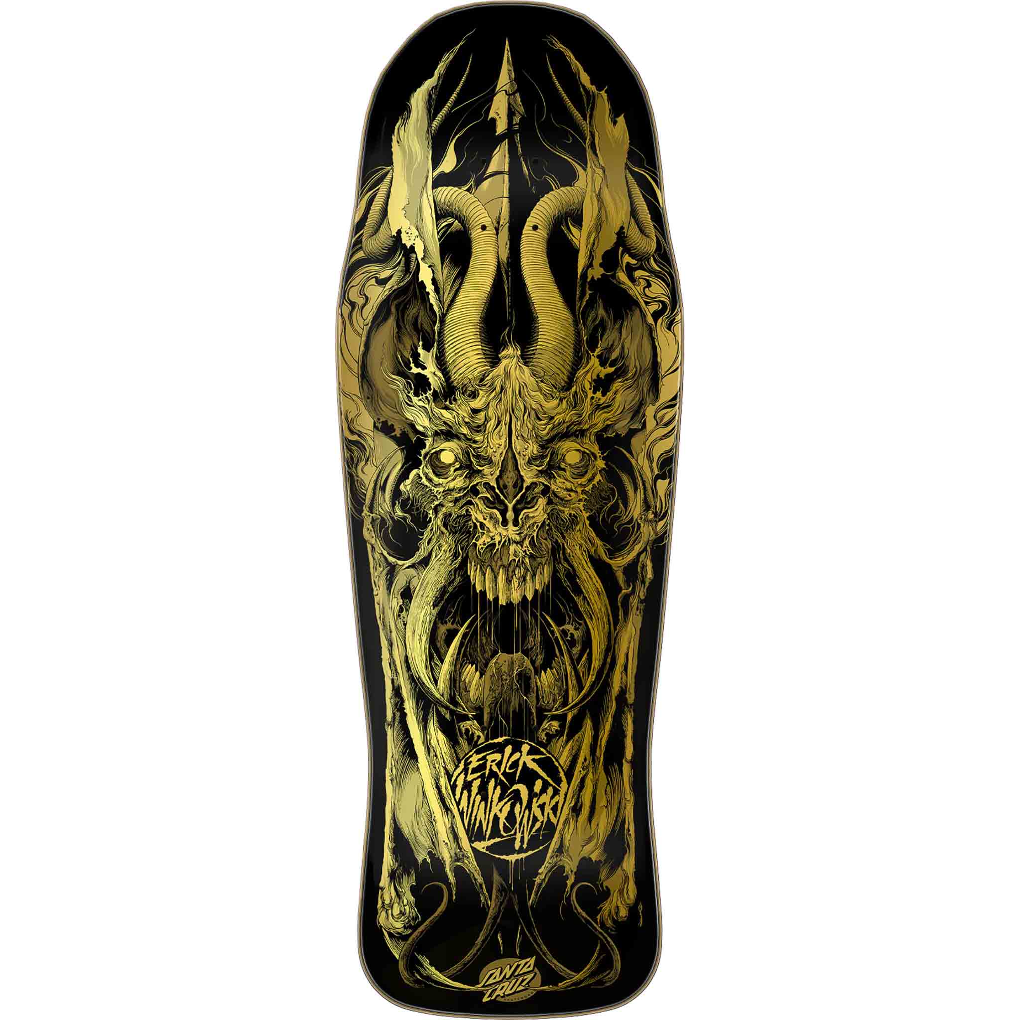 Santa Cruz Winkowski Primeval Gold 10.34 " Skateboard Deck