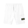 [Stone Island] Cotton Fleece Cargo Shorts