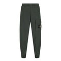 [Stone Island] Cotton Fleece Regular Fit Joggers in Juniper