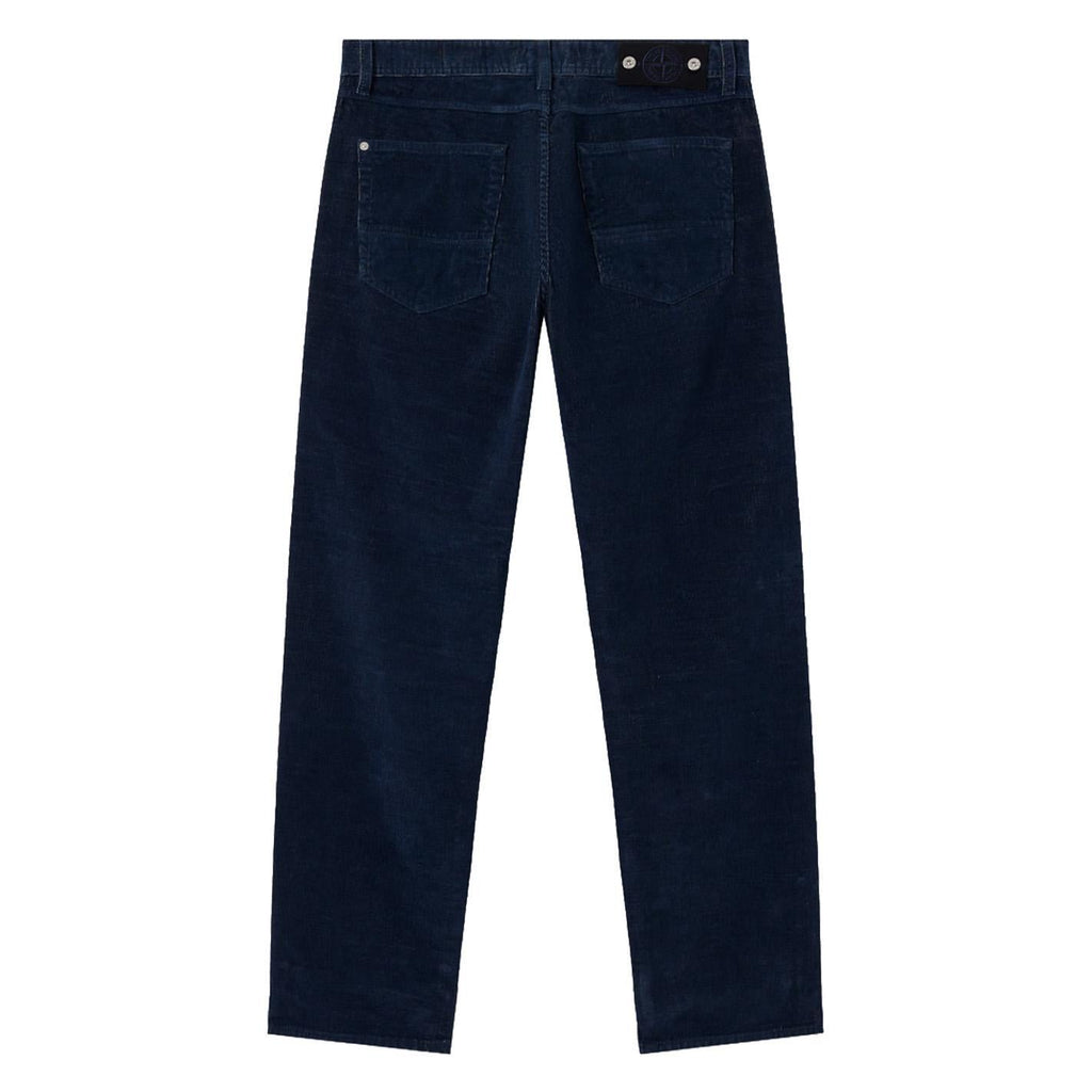 [Stone Island] Denim Research Micro Corduroy-Rinsed Straight Leg